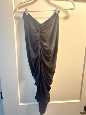 Norma Kamali Ruched Skirt